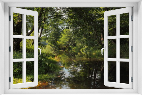 Fototapeta Naklejka Na Ścianę Okno 3D - Rzeka
