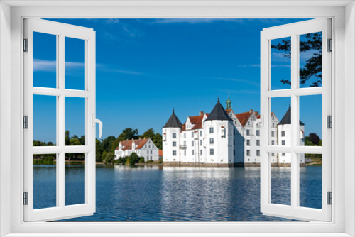 Fototapeta Naklejka Na Ścianę Okno 3D - Schloss Glücksburg