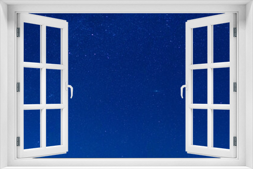 Fototapeta Naklejka Na Ścianę Okno 3D - Stars on a background of night blue sky
