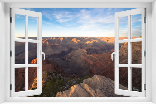 Views of the South Rim of the Grand Canyon, Arizona, USA