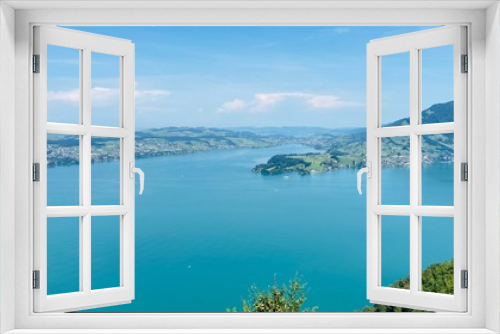 Fototapeta Naklejka Na Ścianę Okno 3D - Lake Luzern Switzerland