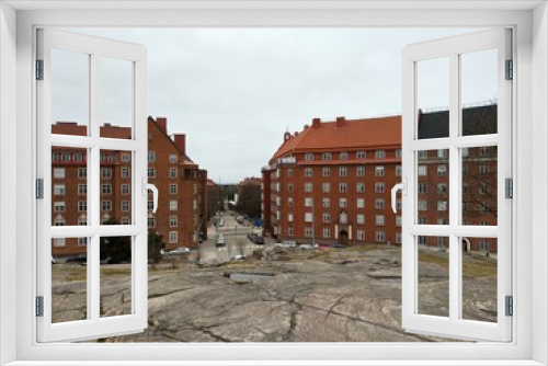 Fototapeta Naklejka Na Ścianę Okno 3D - Building in Helsinki