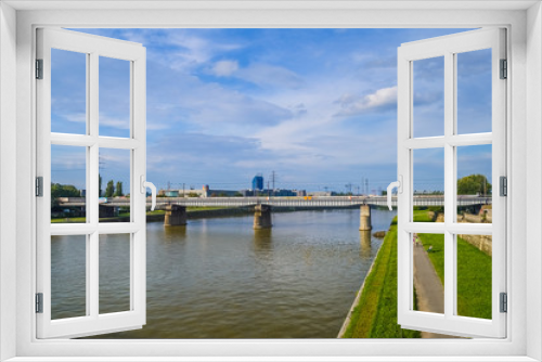 Fototapeta Naklejka Na Ścianę Okno 3D - The Vistula River, Krakow, Poland