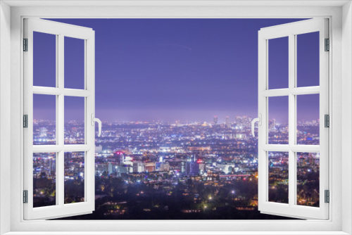Fototapeta Naklejka Na Ścianę Okno 3D - Los Angeles in the Evening