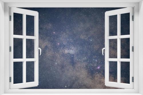 Fototapeta Naklejka Na Ścianę Okno 3D - beautiful galaxy of milkyway at night
