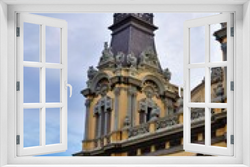 Fototapeta Naklejka Na Ścianę Okno 3D - belle façade de bâtiment en Espagne