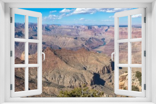 Views of the South Rim of the Grand Canyon, Arizona, USA