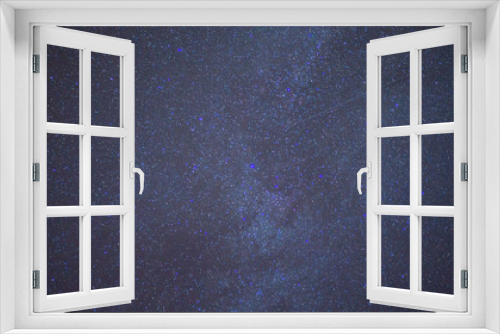 Fototapeta Naklejka Na Ścianę Okno 3D - Milky Way with stars in space, night and starry sky, cloudless weather at night stars are visible.