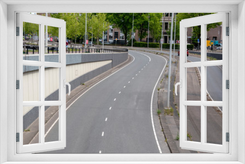 Fototapeta Naklejka Na Ścianę Okno 3D - Highway S100 The Mauritskade At Amsterdam The Netherlands 15 May 2020