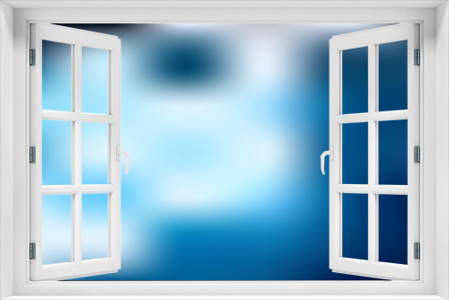 Fototapeta Naklejka Na Ścianę Okno 3D - Dark BLUE vector colorful blur background.