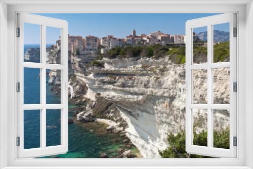 Fototapeta Naklejka Na Ścianę Okno 3D - Bonifacio, Corse