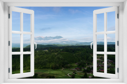 Fototapeta Naklejka Na Ścianę Okno 3D - 夏の御嶽山