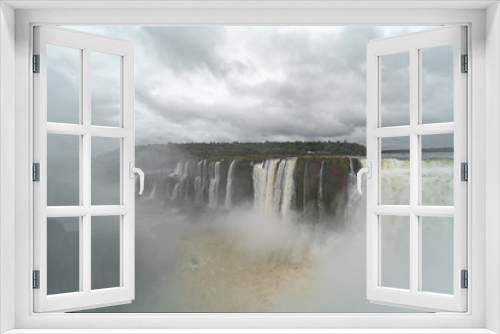 Fototapeta Naklejka Na Ścianę Okno 3D - waterfall foz de iguazú argentina