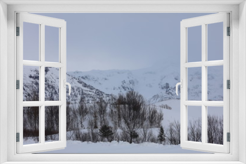 Fototapeta Naklejka Na Ścianę Okno 3D - アイスランドの冬