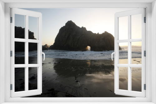 Fototapeta Naklejka Na Ścianę Okno 3D - Big Sur Beach