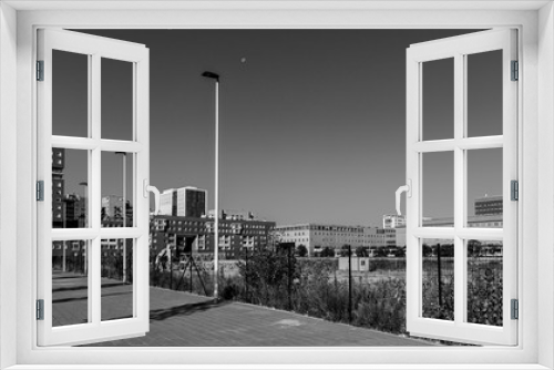 Fototapeta Naklejka Na Ścianę Okno 3D - Architettura industriale moderna