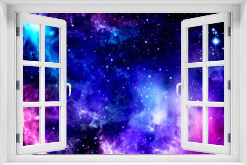 Fototapeta Naklejka Na Ścianę Okno 3D - Outer space, universe, nebula, star cluster, bright, Astronomy, science