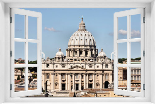 Fototapeta Naklejka Na Ścianę Okno 3D - A view of the Vatican in Rome