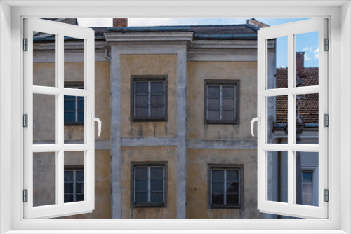 Fototapeta Naklejka Na Ścianę Okno 3D - Alte Hausfassade in Ottenstein an der Donau