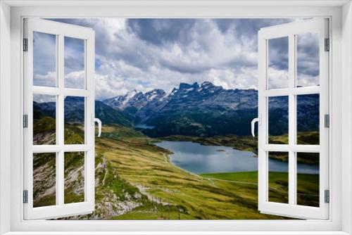 Fototapeta Naklejka Na Ścianę Okno 3D - Amazing nature of Switzerland in the Swiss Alps - travel photography