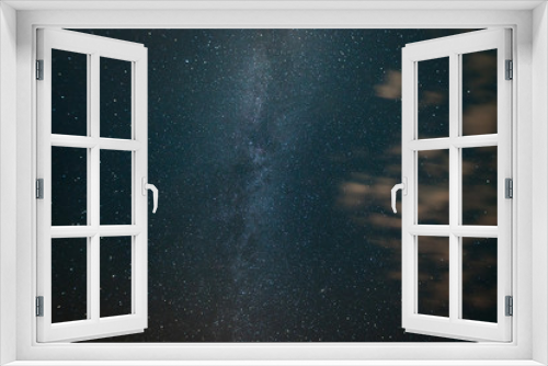 Fototapeta Naklejka Na Ścianę Okno 3D - Milky way in the night starry sky