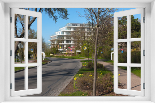Fototapeta Naklejka Na Ścianę Okno 3D - Kurzentrum und Grand Hotel Ahrenhoop, Deutschland