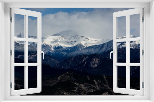 Fototapeta Naklejka Na Ścianę Okno 3D - Winter in Ordesa and Monte Perdido National Park, Pyrenees, Spain