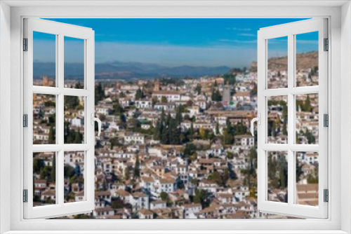 Panoramic view of Granada City