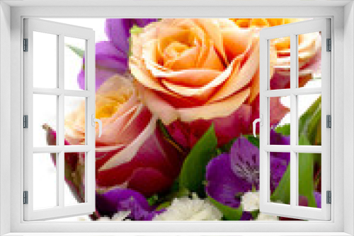 Fototapeta Naklejka Na Ścianę Okno 3D - Bouquet