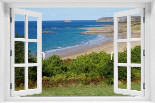 Fototapeta Naklejka Na Ścianę Okno 3D - view of the coast of Brittany, France
