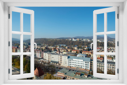 Fototapeta Naklejka Na Ścianę Okno 3D - contemporary urban landscape of Bardejov