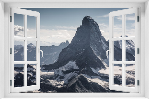 Fototapeta Naklejka Na Ścianę Okno 3D - Matterhorn