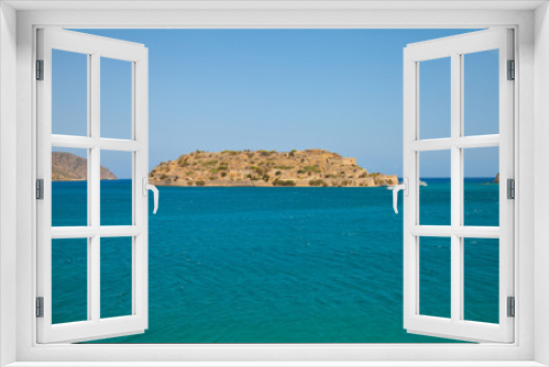 Fototapeta Naklejka Na Ścianę Okno 3D - Spinalonga, griechische Insel