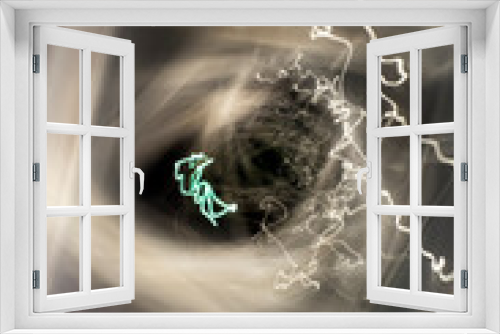Fototapeta Naklejka Na Ścianę Okno 3D - paranormal activity tunnel