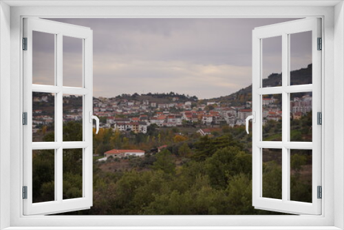 Fototapeta Naklejka Na Ścianę Okno 3D - View of Braganza, historical city of Portugal