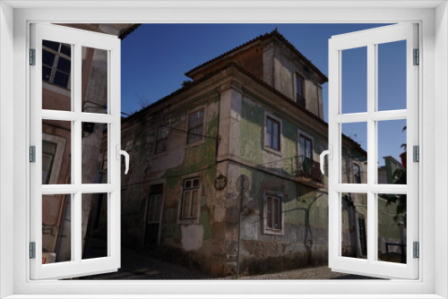 Fototapeta Naklejka Na Ścianę Okno 3D - Buildings in Caldas da Rainha, city of Portugal. Europa