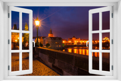 Fototapeta Naklejka Na Ścianę Okno 3D - Charles Bridge, Prague, Czech Republic, Europe