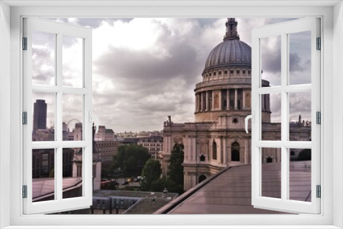 Fototapeta Naklejka Na Ścianę Okno 3D - St. Paul's Cathedral