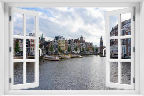 Fototapeta Naklejka Na Ścianę Okno 3D - Amsterdam Niederlande Holland  Holländisch Gouda Wasser