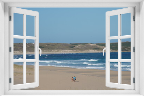 Fototapeta Naklejka Na Ścianę Okno 3D - Beach in Valdovino. Ferrol Galicia,Spain