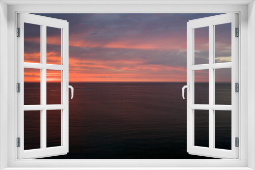 Fototapeta Naklejka Na Ścianę Okno 3D - UK East Coast Sunset