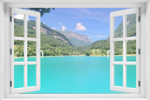 Fototapeta Naklejka Na Ścianę Okno 3D - lago