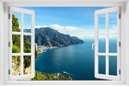 Fototapeta Naklejka Na Ścianę Okno 3D - Magnificent view of the Amalfi coast. Italy