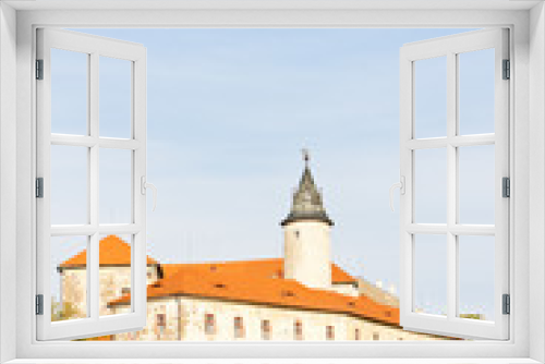 Fototapeta Naklejka Na Ścianę Okno 3D - Ledec nad Sazavou Castle, Czech Republic