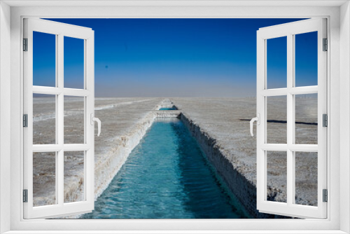 Fototapeta Naklejka Na Ścianę Okno 3D - Salar Grande