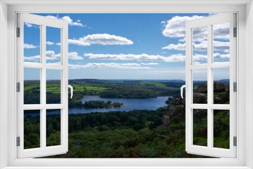 Fototapeta Naklejka Na Ścianę Okno 3D - Dartmoor Landscape