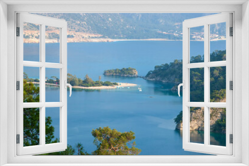 Fototapeta Naklejka Na Ścianę Okno 3D - Oludeniz bay - popular Turkish resort
