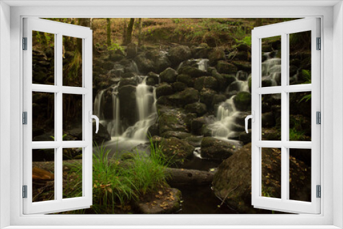 Fototapeta Naklejka Na Ścianę Okno 3D - waterfall in the river
