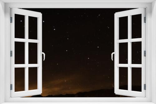 Fototapeta Naklejka Na Ścianę Okno 3D - the big dare in the starry sky