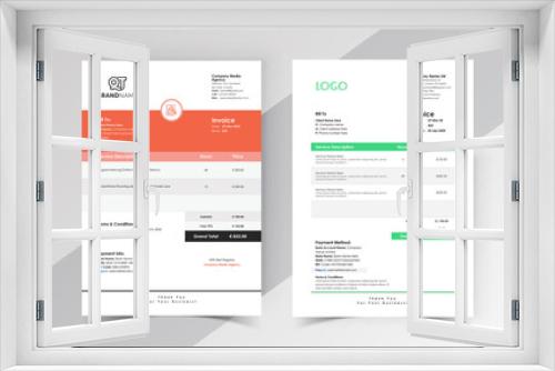 Modern Business Invoice Bill Template